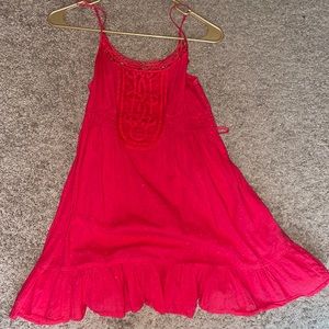 Red Sun Dress